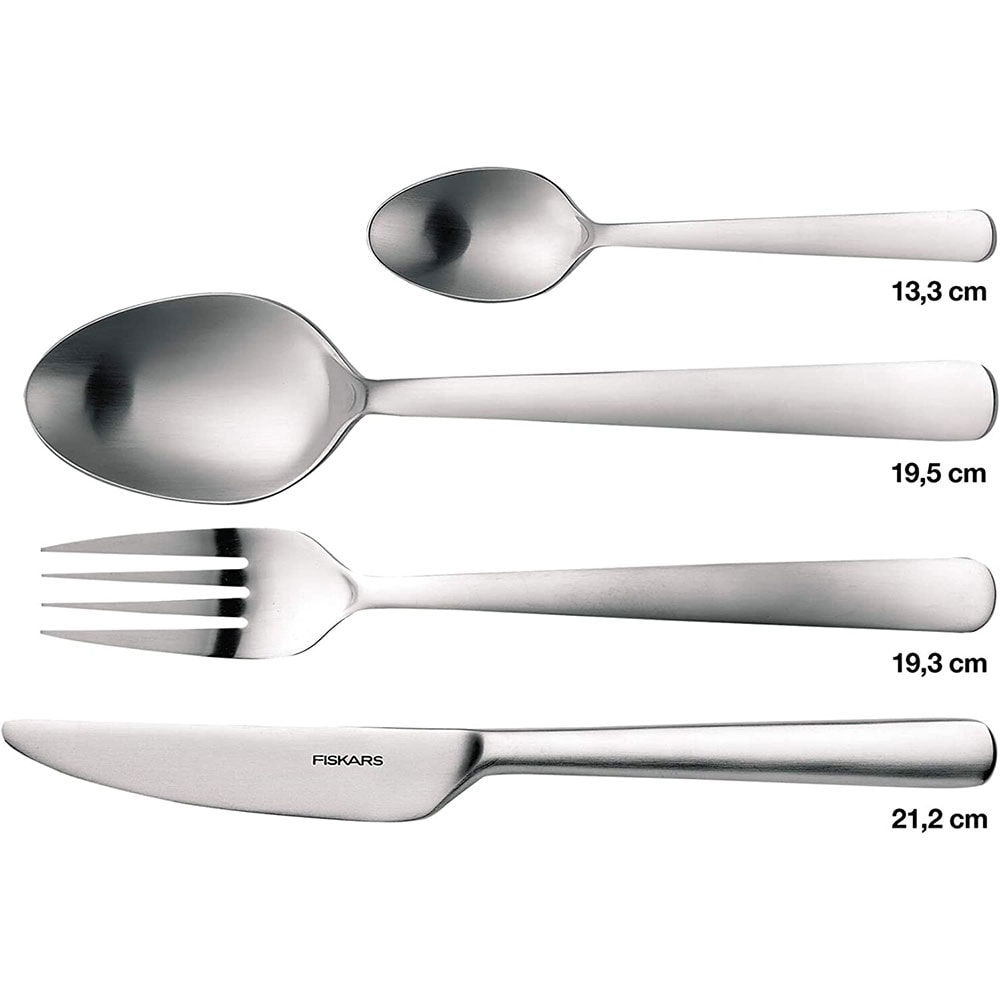 Set tacamuri FISKARS Functional Form 1002961, 24 piese, inox