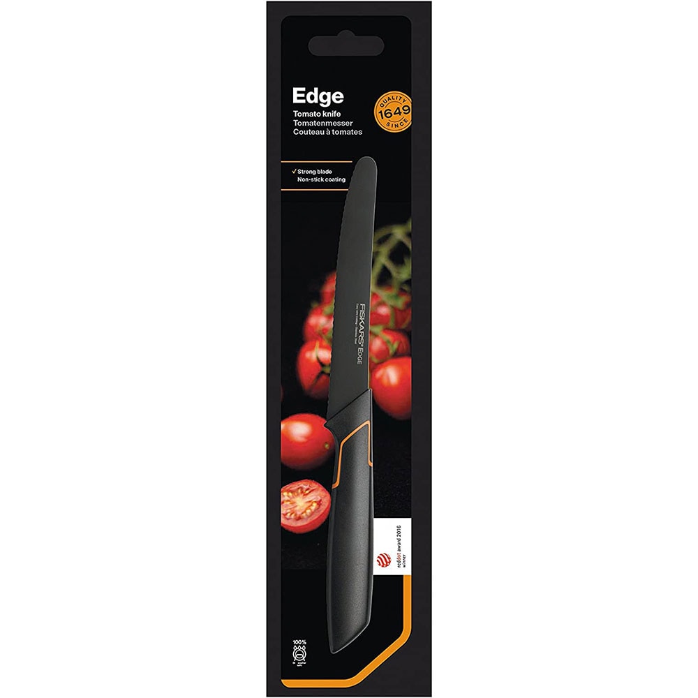 Cutit pentru decojit FISKARS Edge 1003092, 12cm, negru