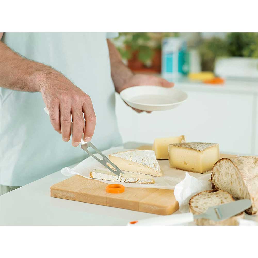 Cutit branzeturi FISKARS Functional Form 1015987, 12cm, alb