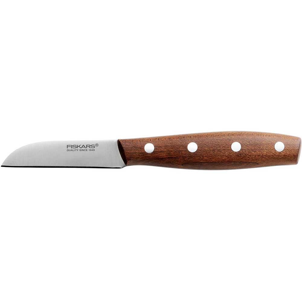 Cutit pentru decojit FISKARS Norr 1016475, 7cm, maro