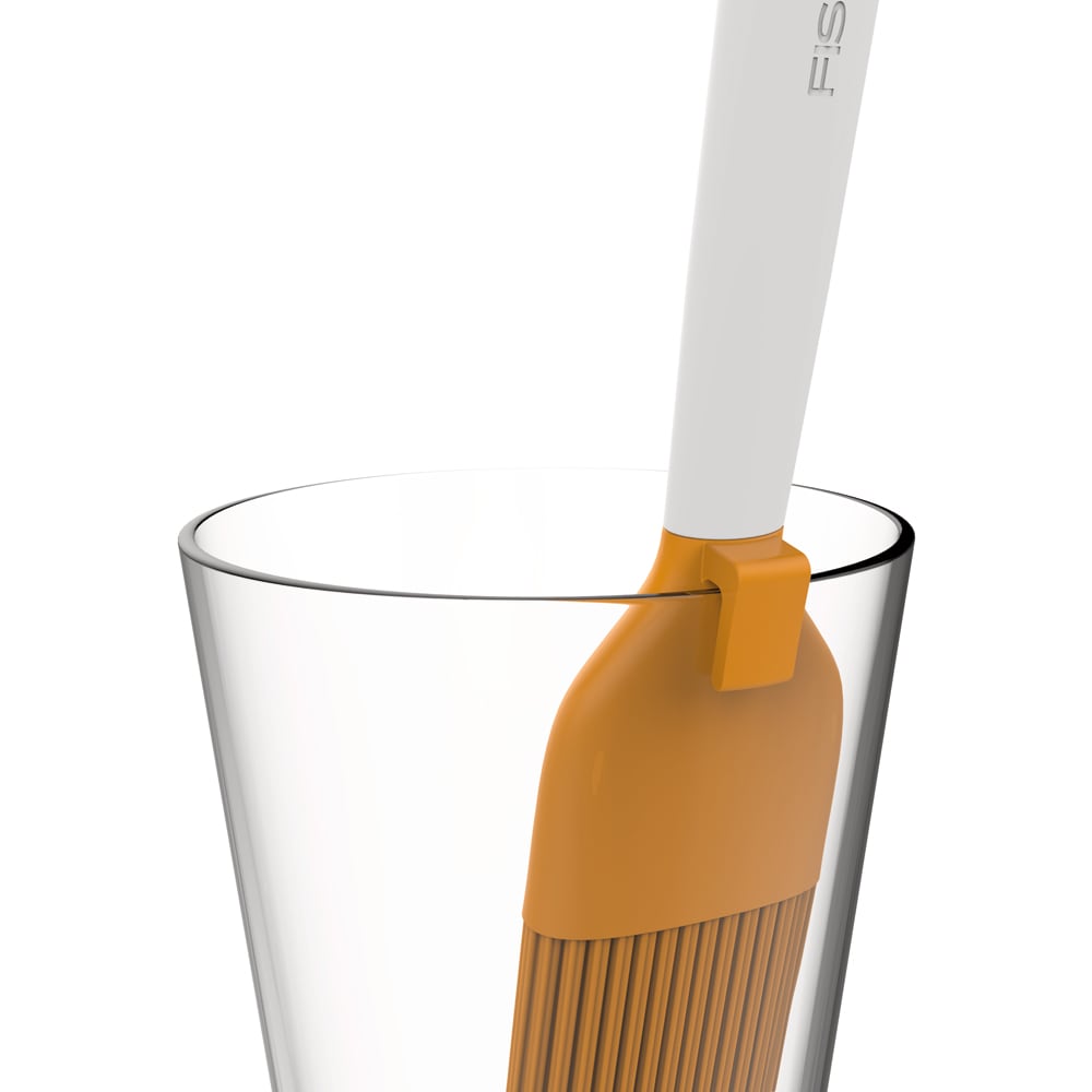 Pensula FISKARS Functional Form 1023614, silicon, portocaliu