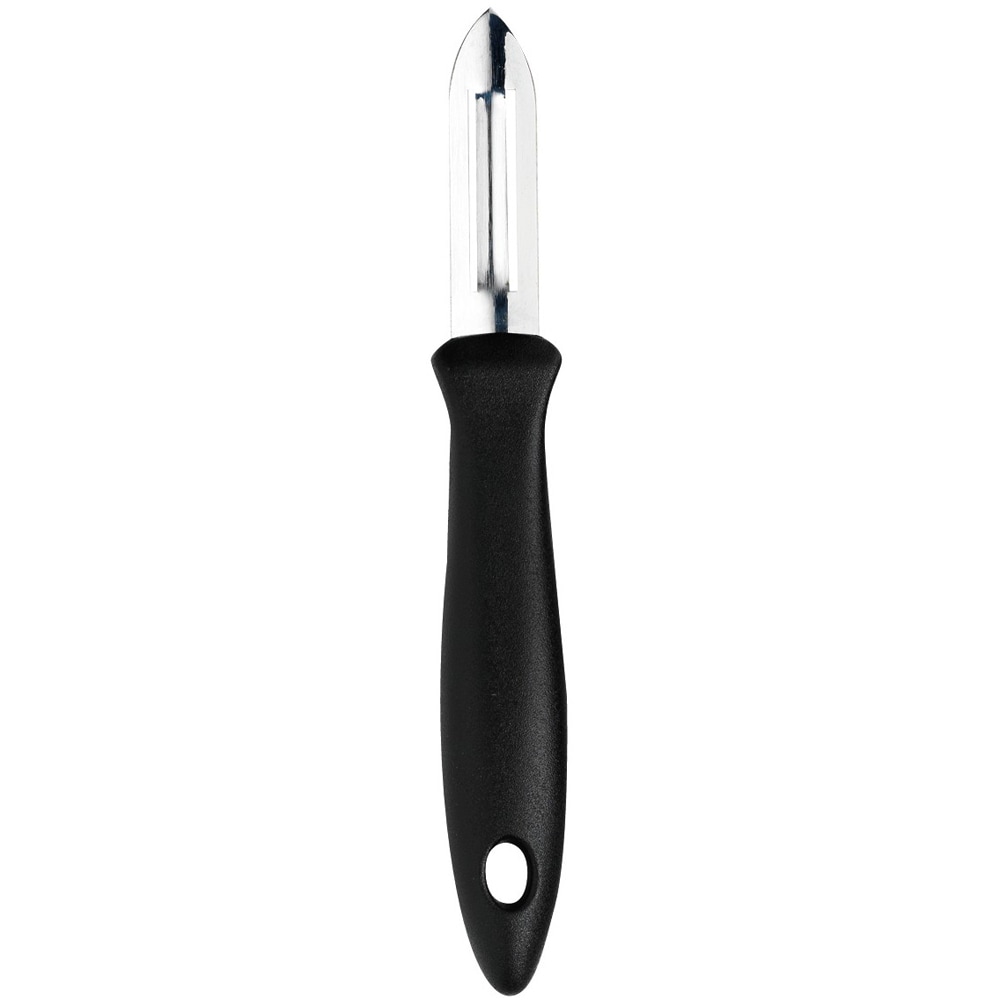 Accesoriu pentru decojire FISKARS Essential 1065585, lama fixa, 24.5cm, negru