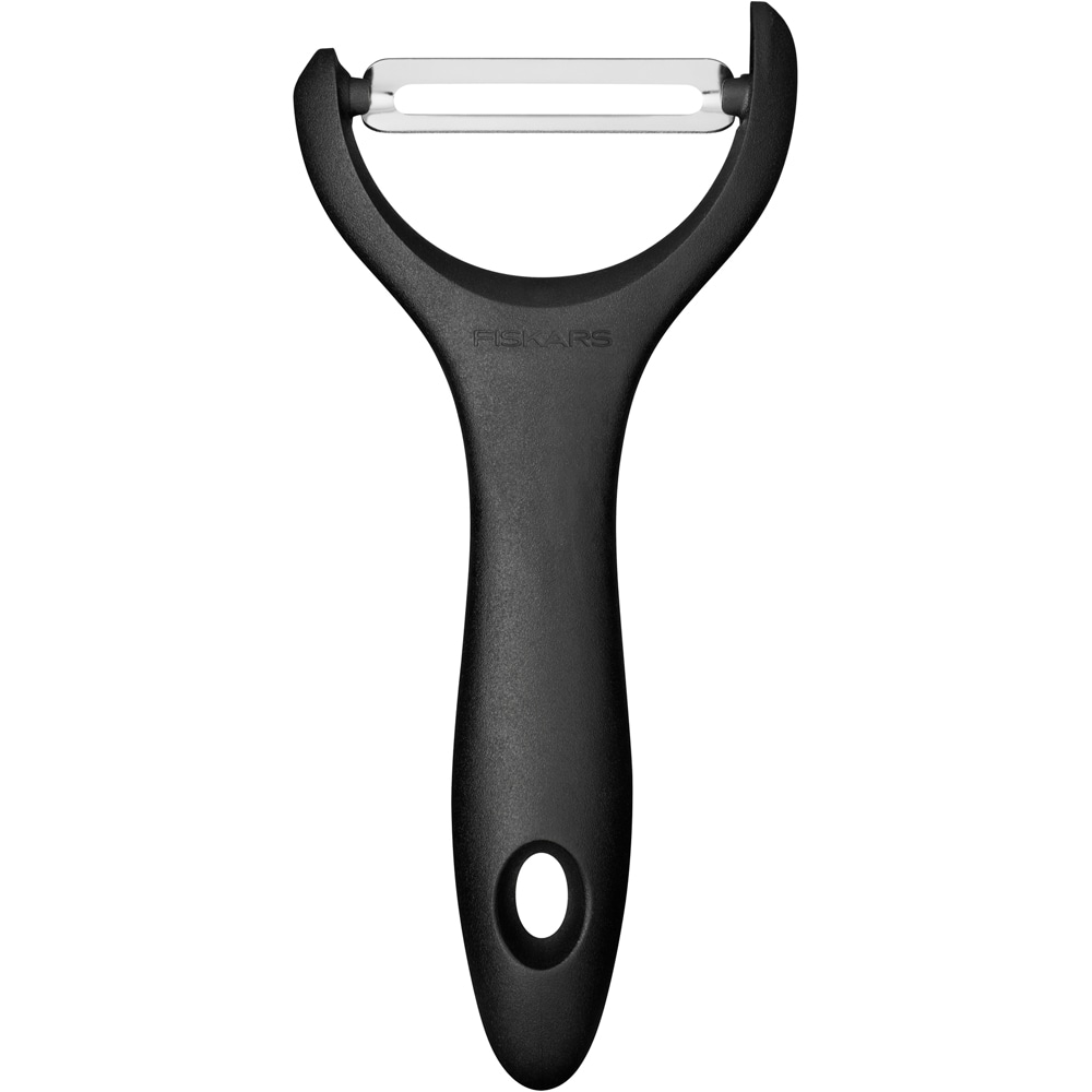 Accesoriu pentru decojire FISKARS Essential 1065599, lama mobila, 21cm, negru