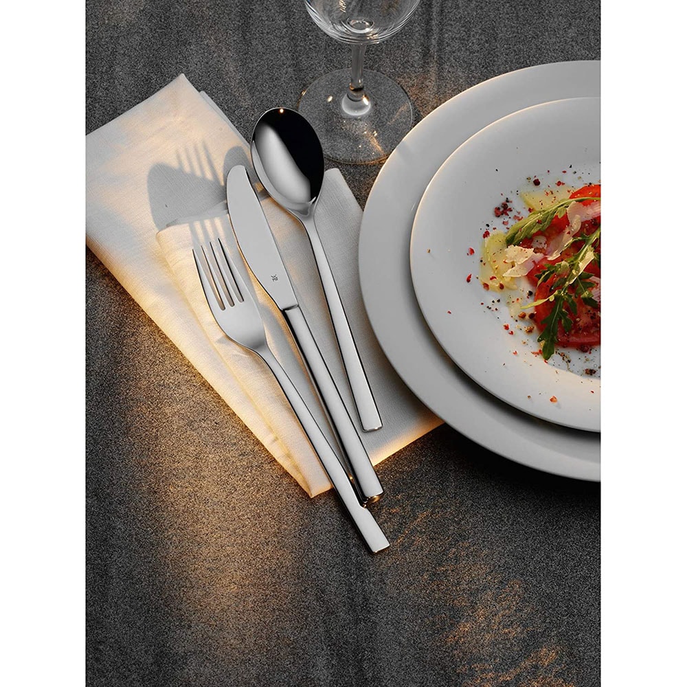Set tacamuri WMF Palermo, 60 piese, otel, argintiu