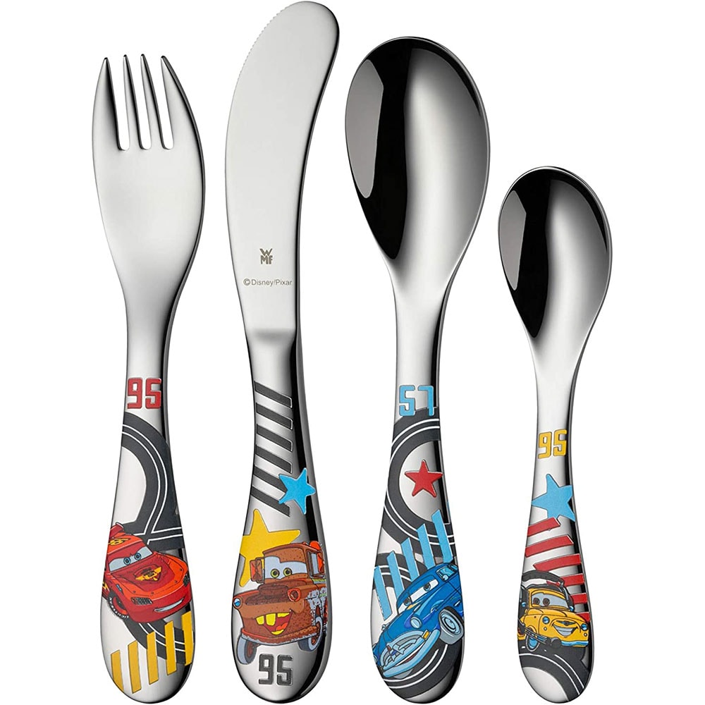Set complet de hranire WMF Disney Cars, 3 ani, 6 piese, multicolor