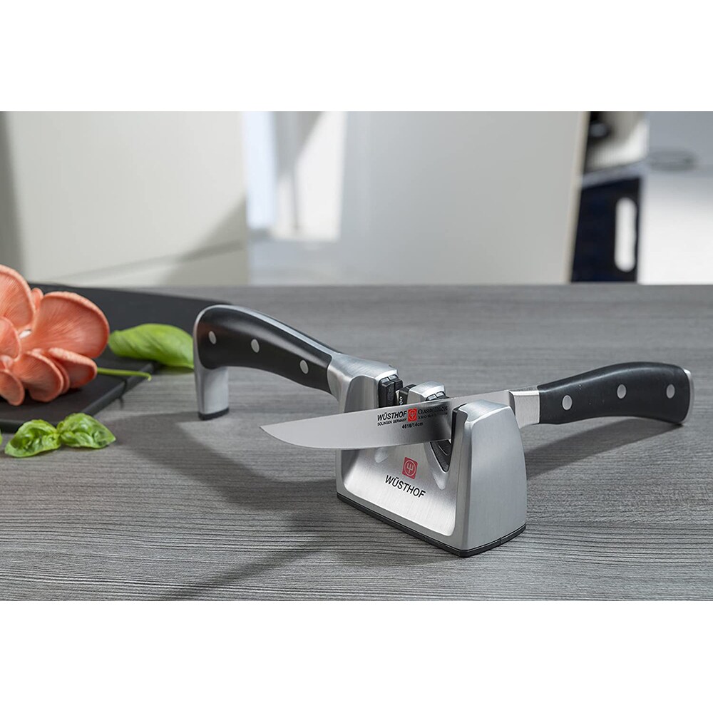 Dispozitiv pentru ascutit cutite WUSTHOF 4248, argintiu