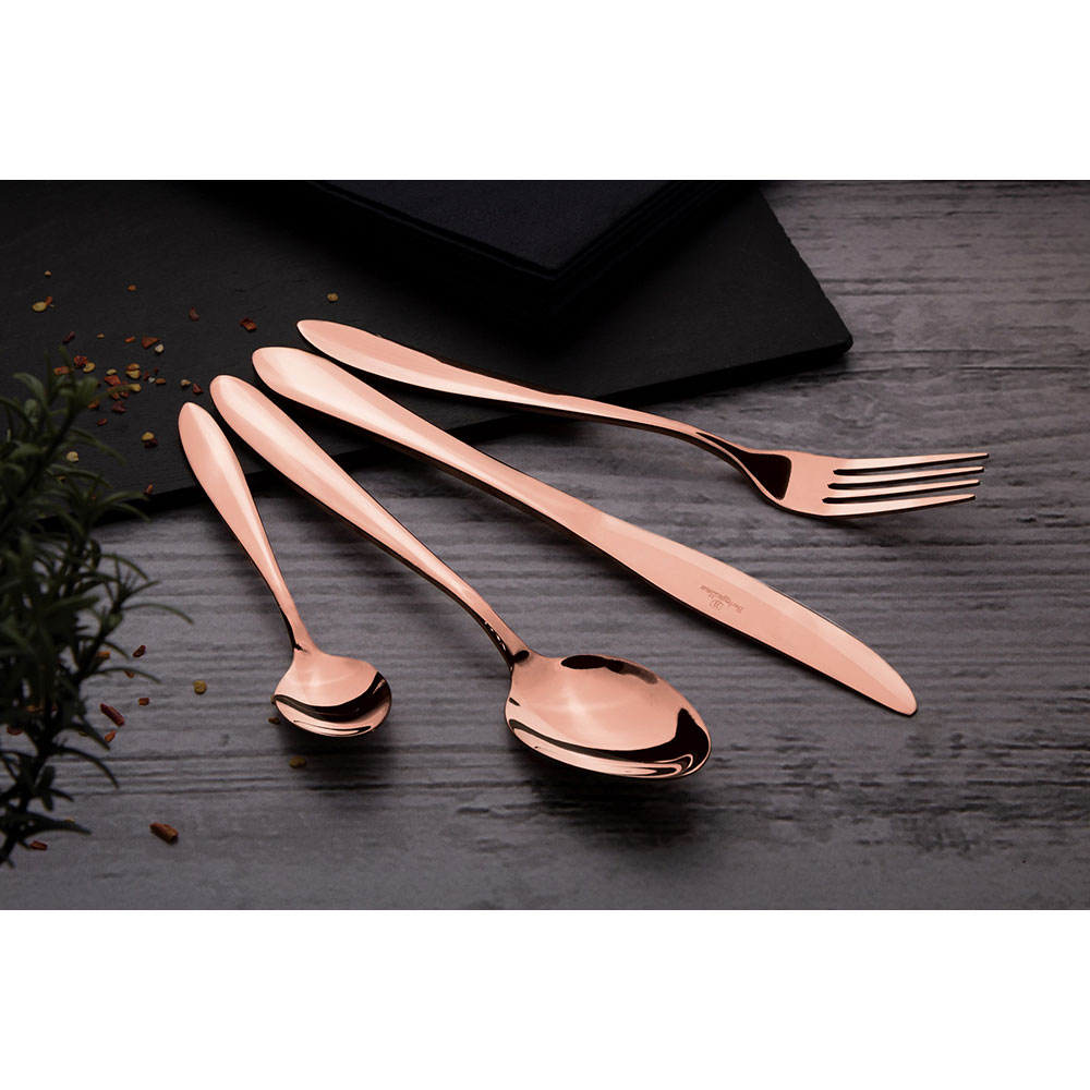 Set tacamuri BERLINGER HAUS BH/2623A, 24 piese, otel, rose gold