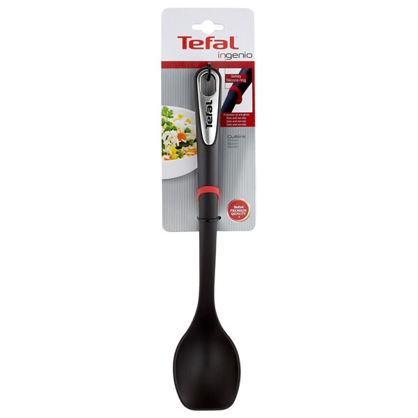 Lingura pentru servire TEFAL Ingenio K2060514, 39.8cm, plastic, negru