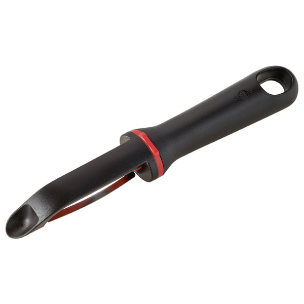 Accesoriu pentru decojit legume si fructe TEFAL Ingenio K2071014, negru-rosu