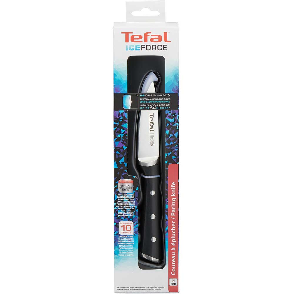Cutit curatare TEFAL Ingenio Ice Force K2320514, 9 cm, inox