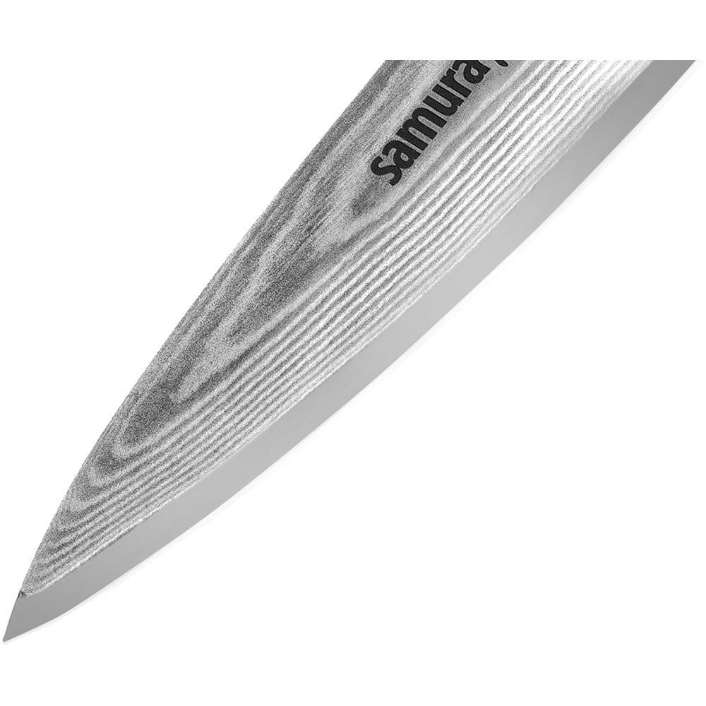Cutit decojit SAMURA Damascus SD-0010, 9cm, otel, negru