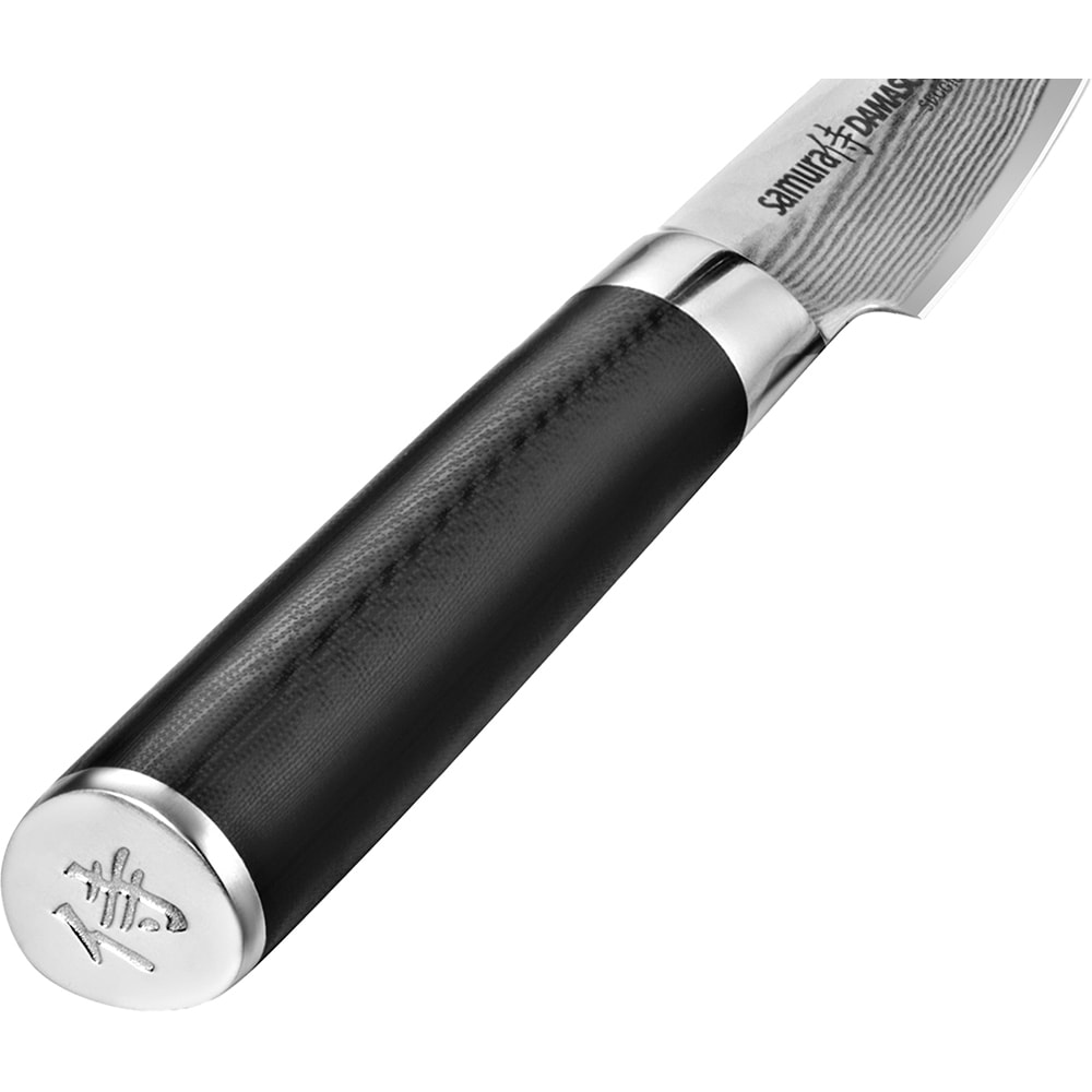 Cutit decojit SAMURA Damascus SD-0010, 9cm, otel, negru