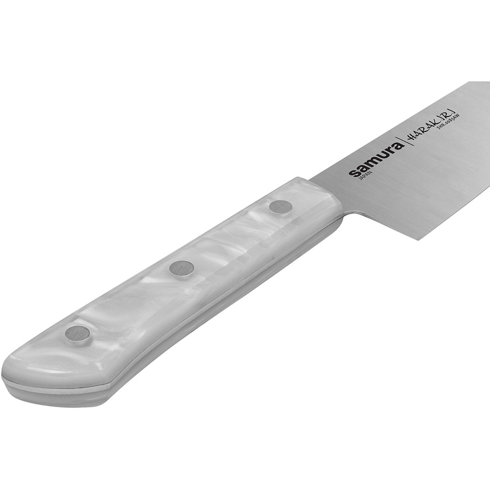 Cutit bucatarului SAMURA Chef Harakiri SHR-0085AW, 20.8cm, otel, alb