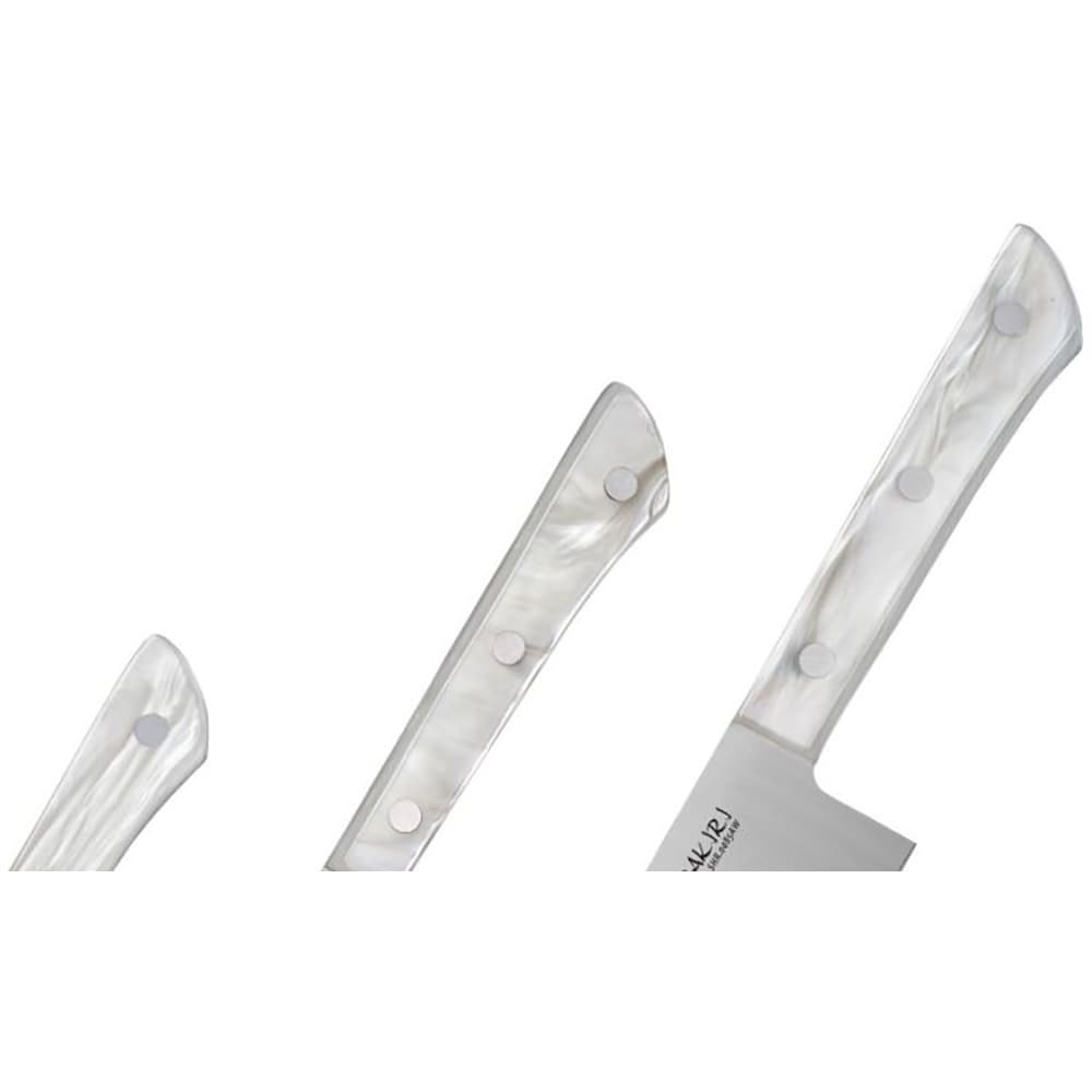 Set cutite SAMURA Harakiri SHR-0220AW, 3 piese, 9.9-20.8cm, alb