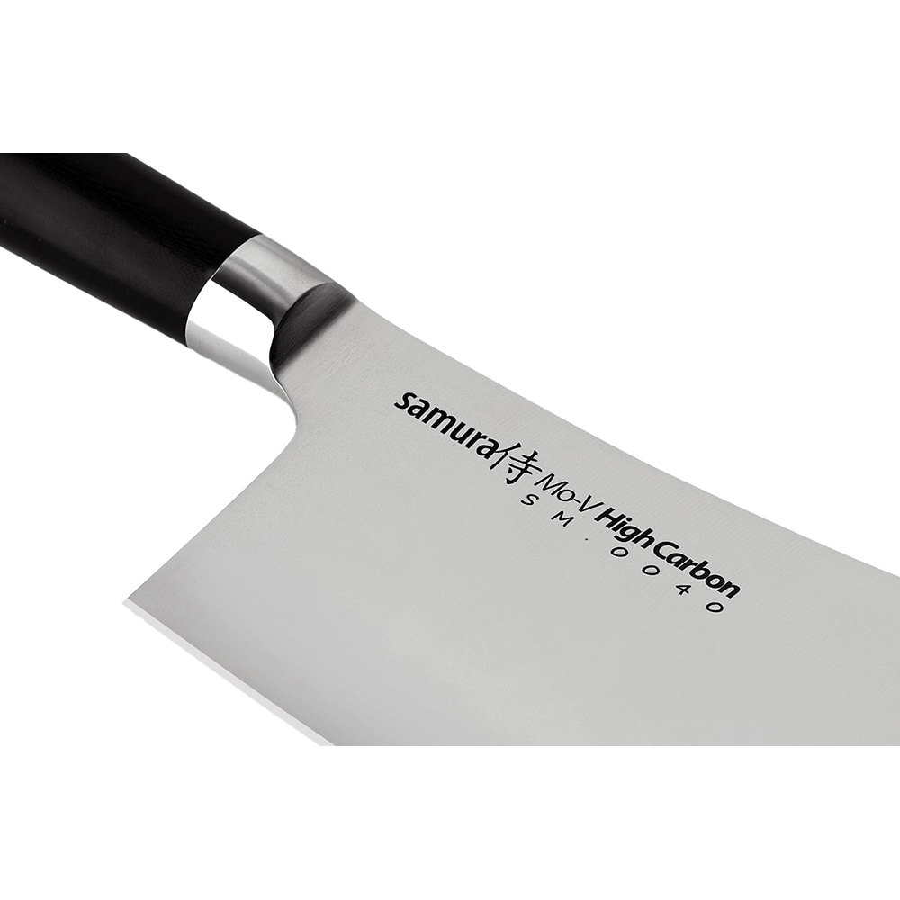 Cutit SAMURA Mo-V SM-0040, 18cm, otel, negru