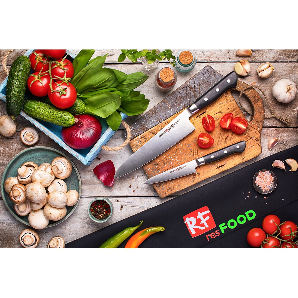 Set cutite SAMURA Pro-s SP-0210, 11.5-20cm, otel, negru