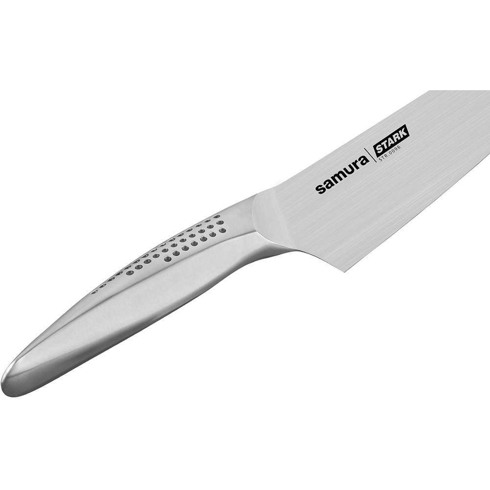 Cutit Santoku SAMURA Grand Stark STR-0096, 19.7cm, otel, argintiu