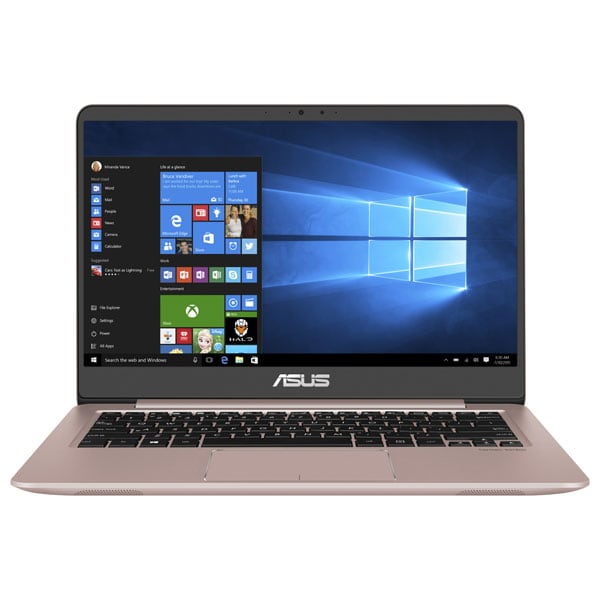 Ultrabook ASUS ZenBook UX410UA-GV092T, Intel® Core™ i7-7500U pana la 3.5GHz, 14" Full HD, 8GB, HDD 1TB + SSD 128GB, Intel® HD Graphics 620, Windows 10