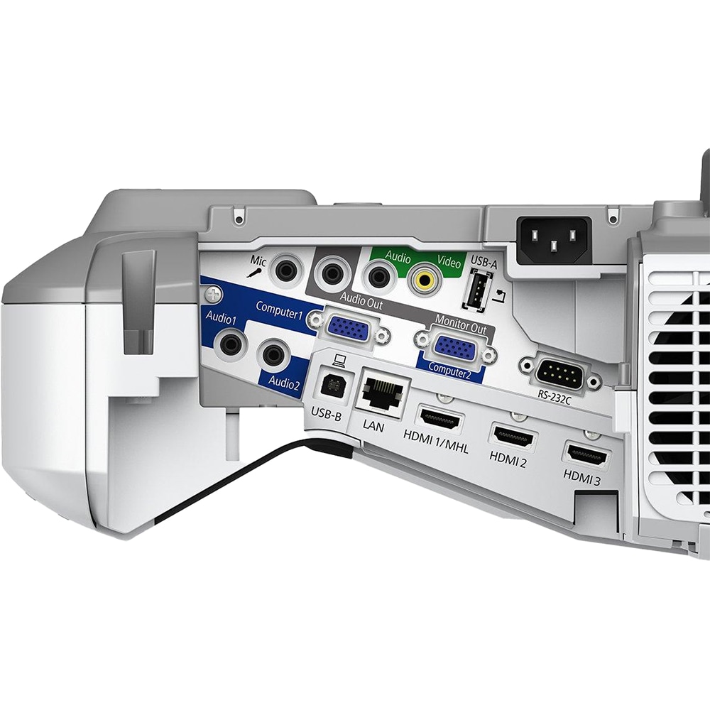 Videoproiector EPSON EB-685W, WXGA, 3500 lumeni, alb