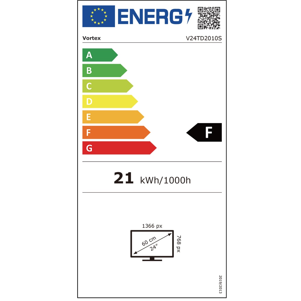 Televizor LED Smart VORTEX V24TD2010s, HD, 60cm