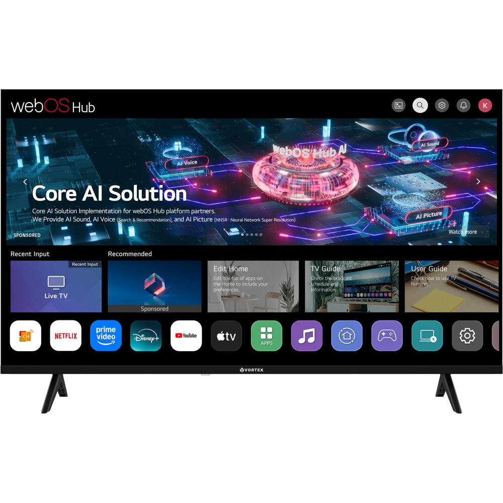 Televizor LED Smart VORTEX V40EKA1FWS, Full HD, 101cm