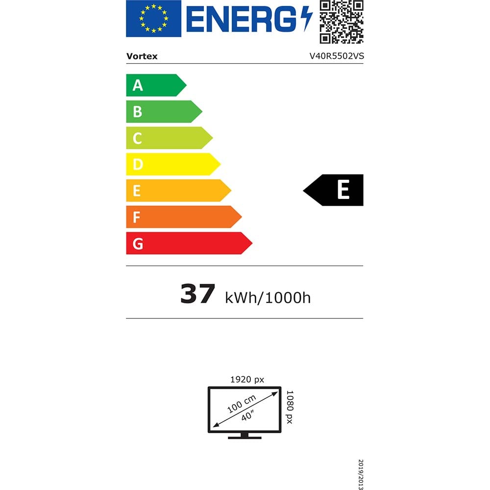 Televizor LED Smart VORTEX V40R5502VS, Full HD, 101cm
