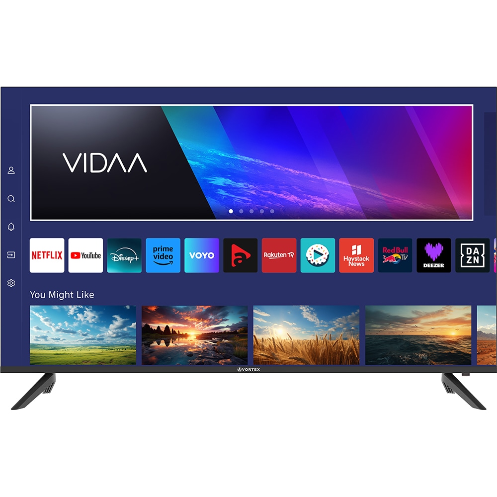 Televizor LED Smart VORTEX V55R0602VS, Ultra HD, 139cm