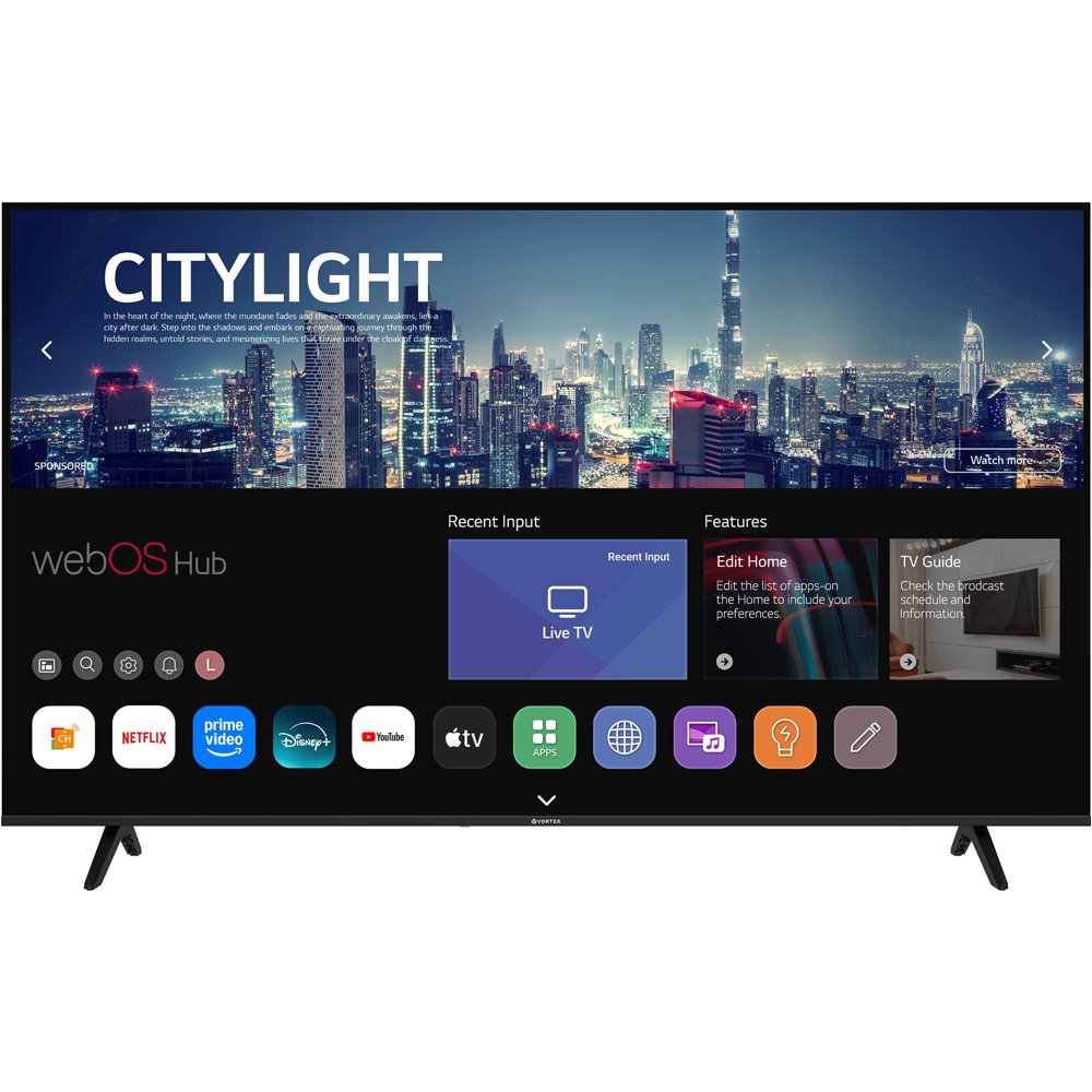 Televizor LED Smart VORTEX V65EKA1UWS, Ultra HD, 164cm