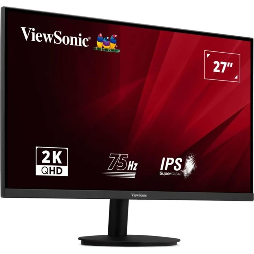 Monitor LED IPS ViewSonic VA2708-2K-HD-2, 27", QHD, 75Hz, HDR10, negru