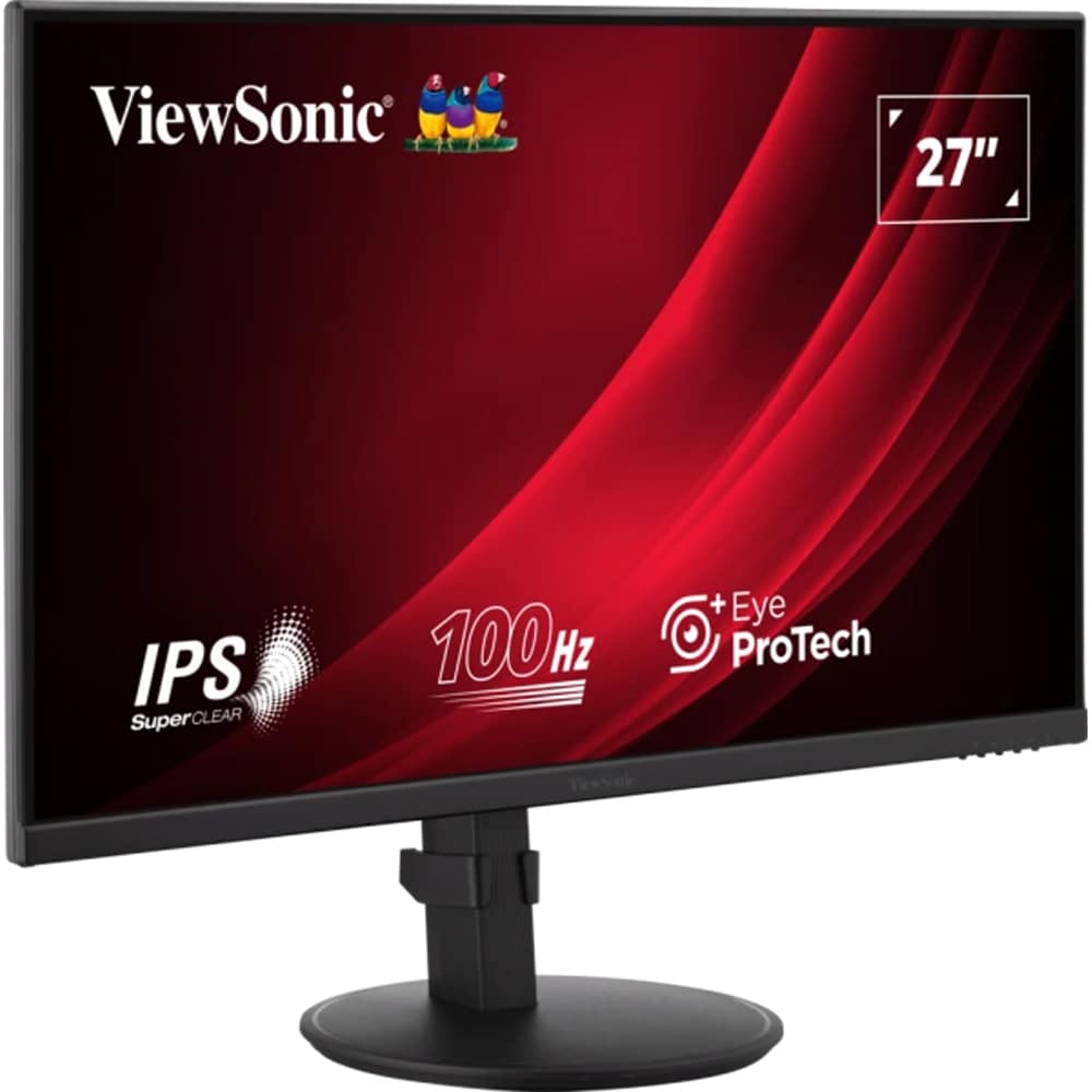 Monitor LED IPS ViewSonic VA2708-HDJ, 27", Full HD, 100Hz, Eye ProTech+, negru