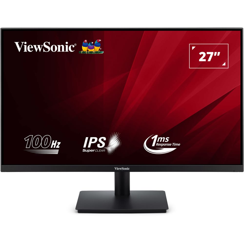 Monitor LED IPS VIEWSONIC VA270H2, 27", Full HD, 100Hz, Flicker-Free, negru