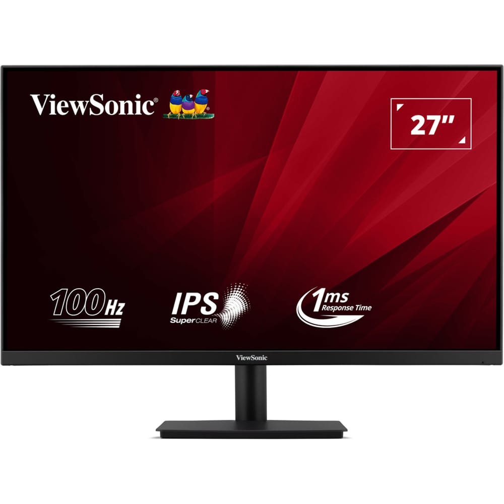 Monitor LED IPS VIEWSONIC VA270H2, 27", Full HD, 100Hz, Flicker-Free, negru