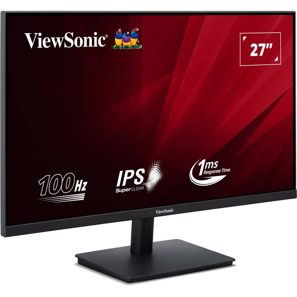 Monitor LED IPS VIEWSONIC VA270H2, 27", Full HD, 100Hz, Flicker-Free, negru