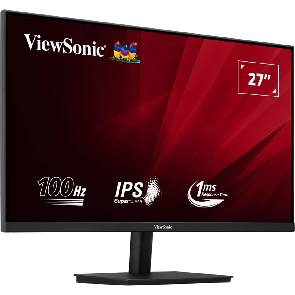 Monitor LED IPS VIEWSONIC VA270H2, 27", Full HD, 100Hz, Flicker-Free, negru
