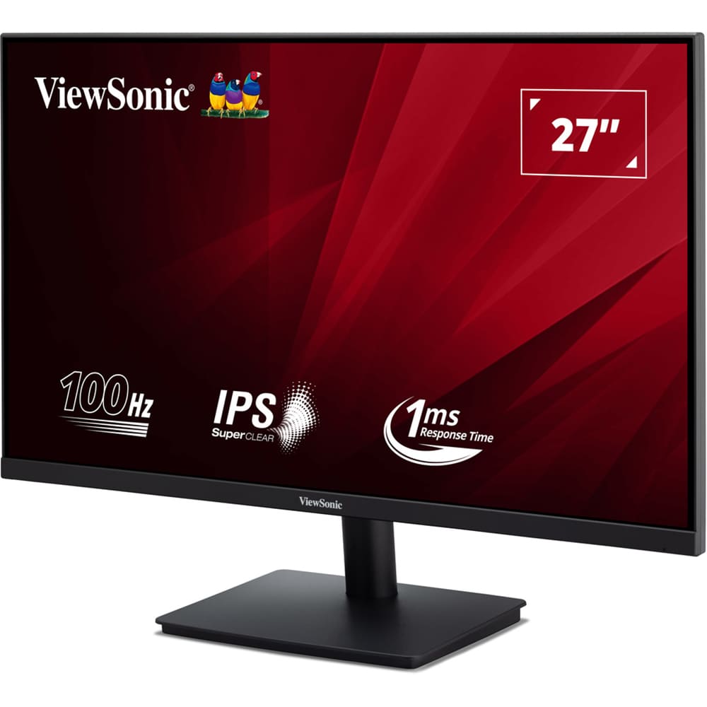 Monitor LED IPS VIEWSONIC VA270H2, 27", Full HD, 100Hz, Flicker-Free, negru