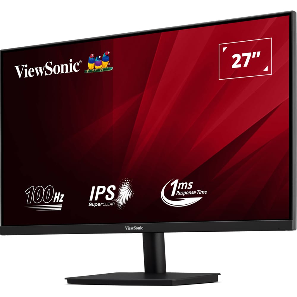 Monitor LED IPS VIEWSONIC VA270H2, 27", Full HD, 100Hz, Flicker-Free, negru