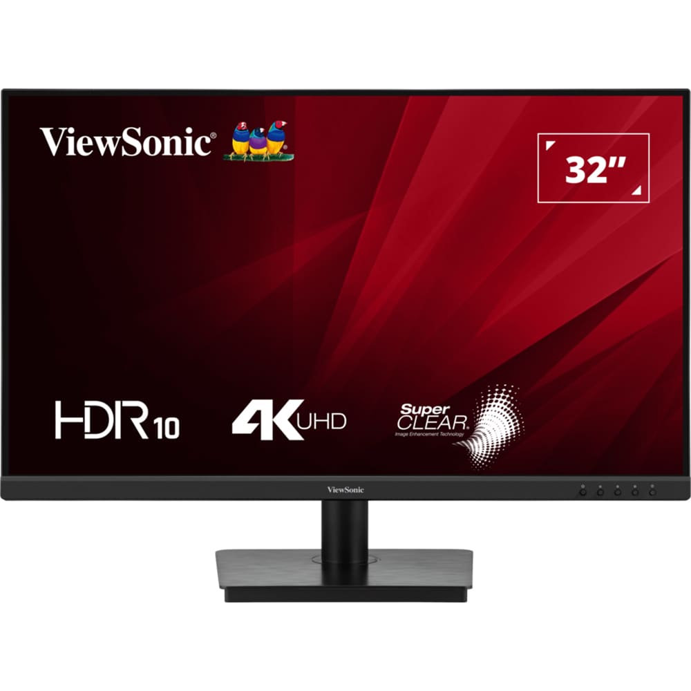Monitor LED VA VIEWSONIC VA3208-4K-HD, 32", UHD, 60Hz, HDR10, Flicker-Free, negru