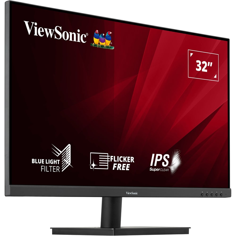 Monitor LED IPS VIEWSONIC VA3209-2K-MHD, QHD, 75Hz, HDR10, Flicker-Free, negru