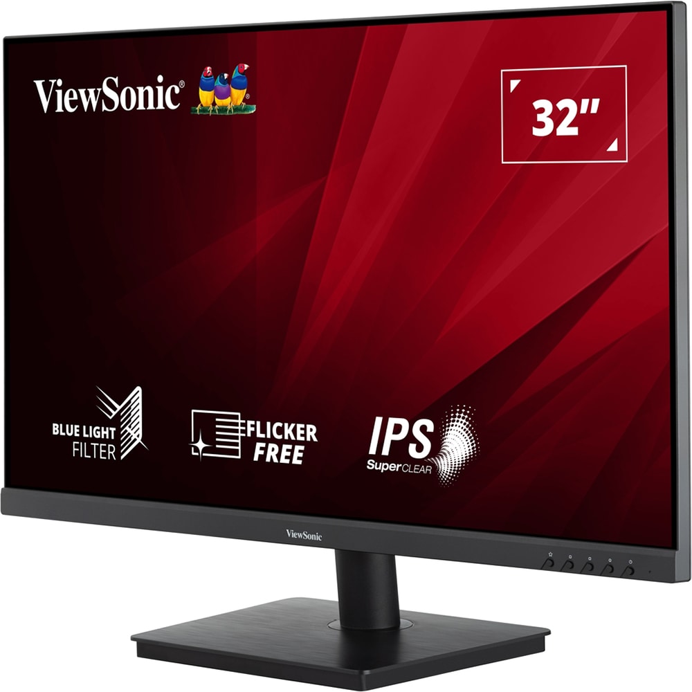 Monitor LED IPS VIEWSONIC VA3209-2K-MHD, QHD, 75Hz, HDR10, Flicker-Free, negru
