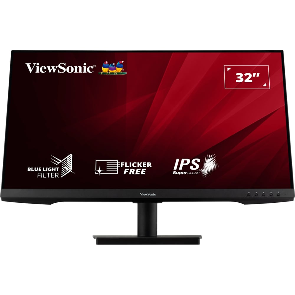 Monitor LED IPS VIEWSONIC VA3209-2K-MHD, QHD, 75Hz, HDR10, Flicker-Free, negru