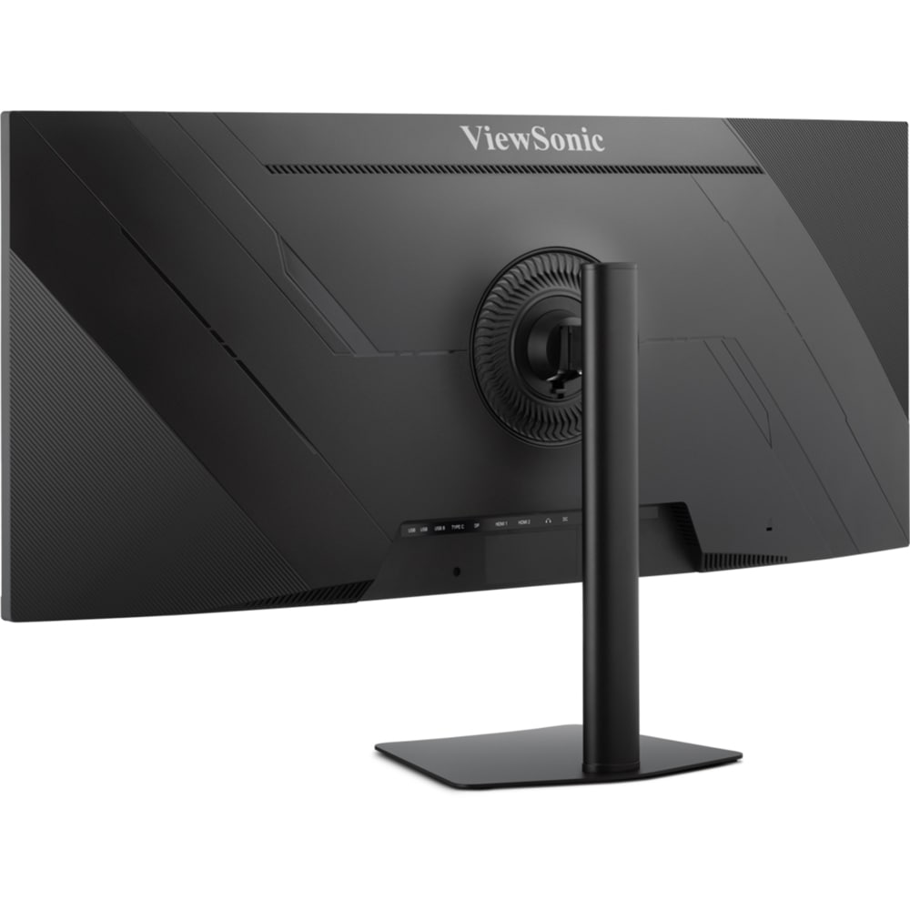 Monitor curbat LED IPS VIEWSONIC VA3820C, 38", WQHD+, 75Hz, HDR10, Flicker-Free, negru