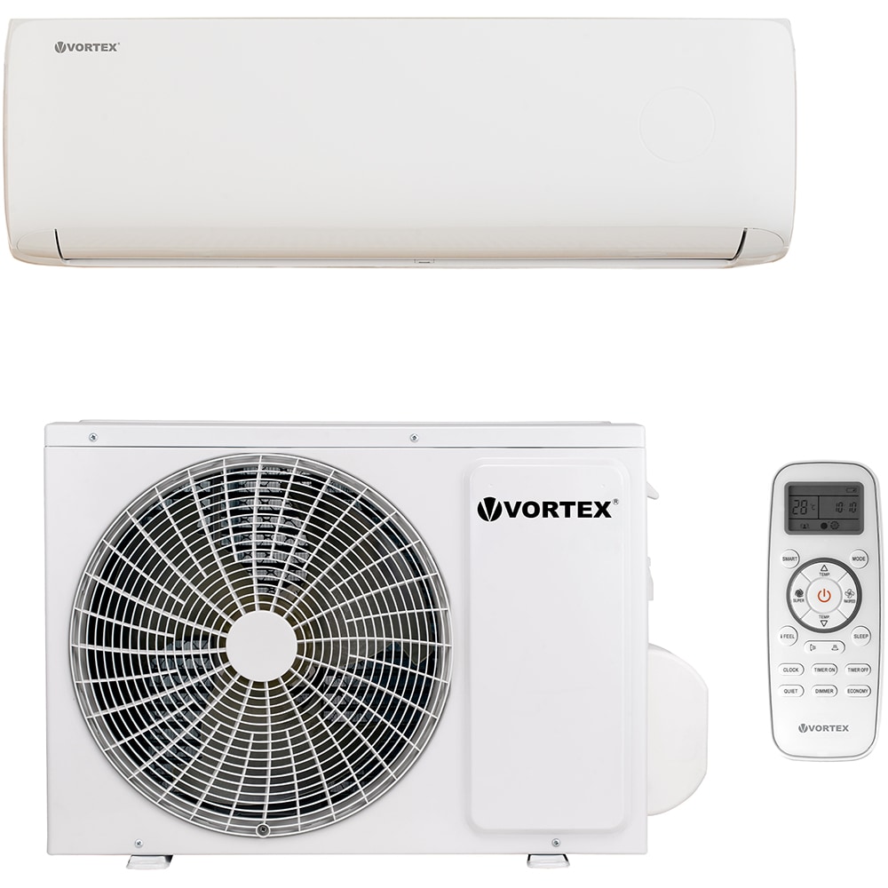 Aer conditionat VORTEX VAI2426CLW, 24000 BTU, A++/A+, Wi-Fi, 4D Air, Functie incalzire, Dezumidificare, Inverter, iFeel, kit instalare inclus, alb