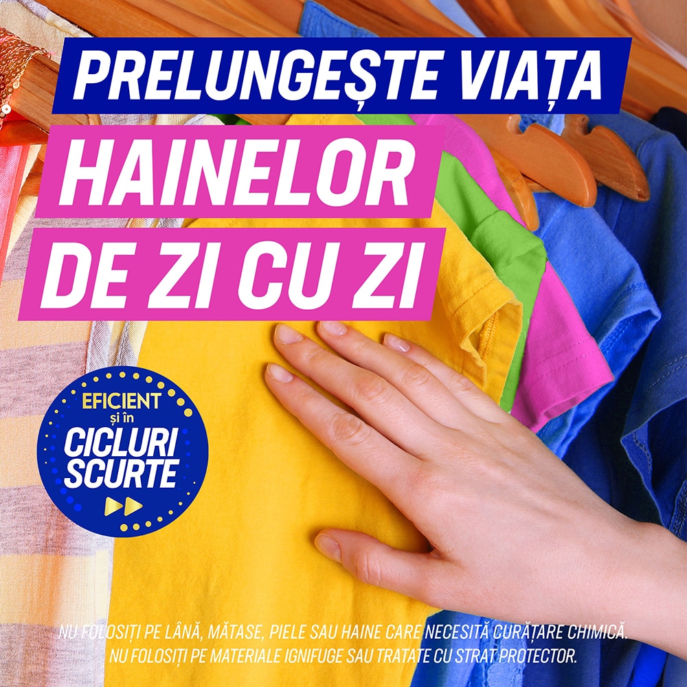 Pudra pentru indepartarea petelor VANISH Oxi Action, haine colorate, 470g
