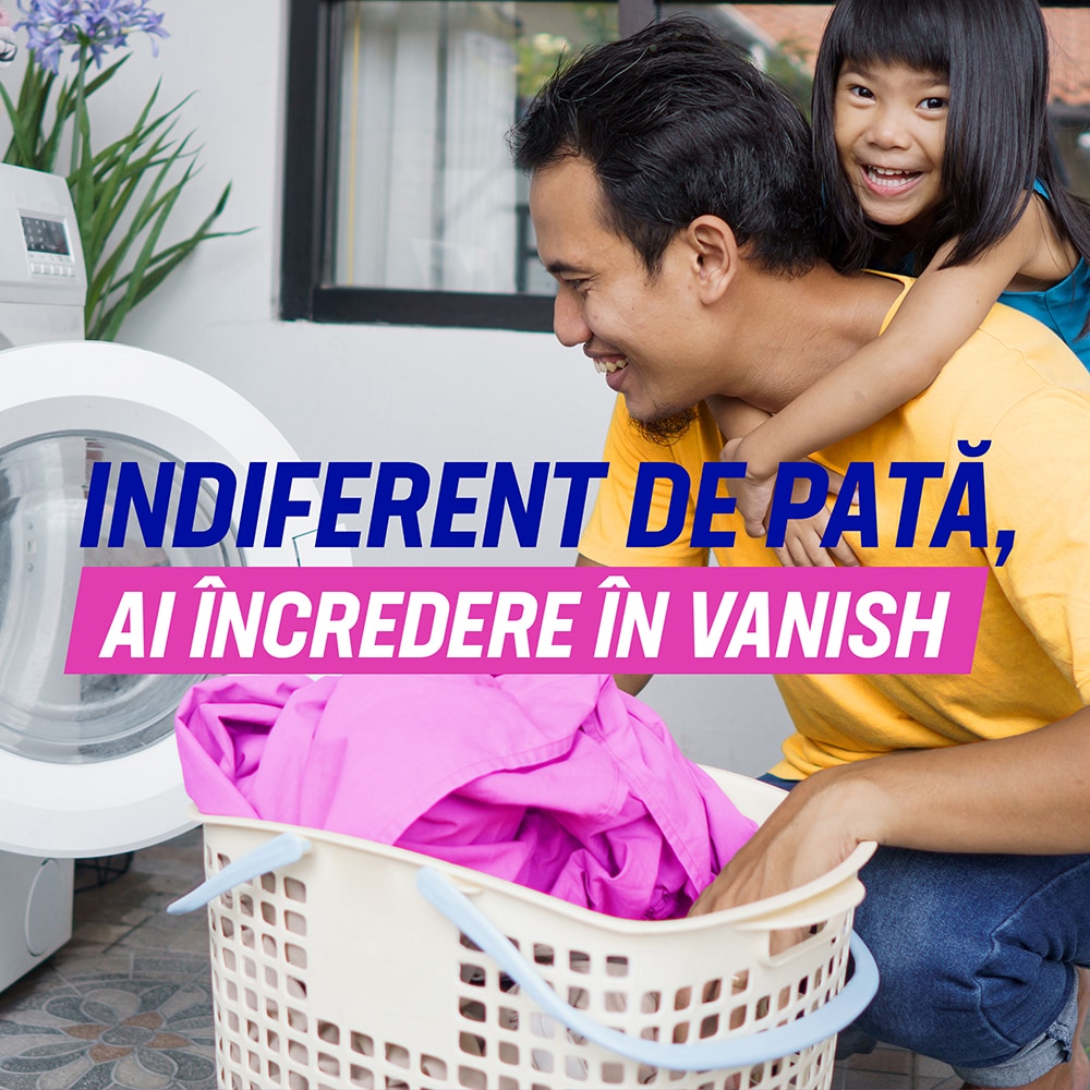 Pudra pentru indepartarea petelor VANISH Oxi Action, haine colorate, 470g