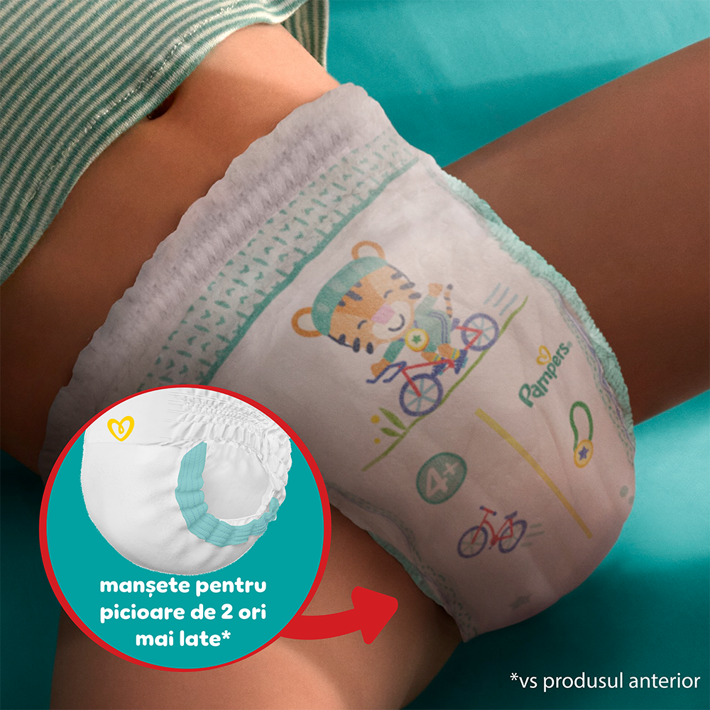 Scutece chilotel PAMPERS Active Baby Pants nr 6, Unisex, 13-19 kg, 84 buc