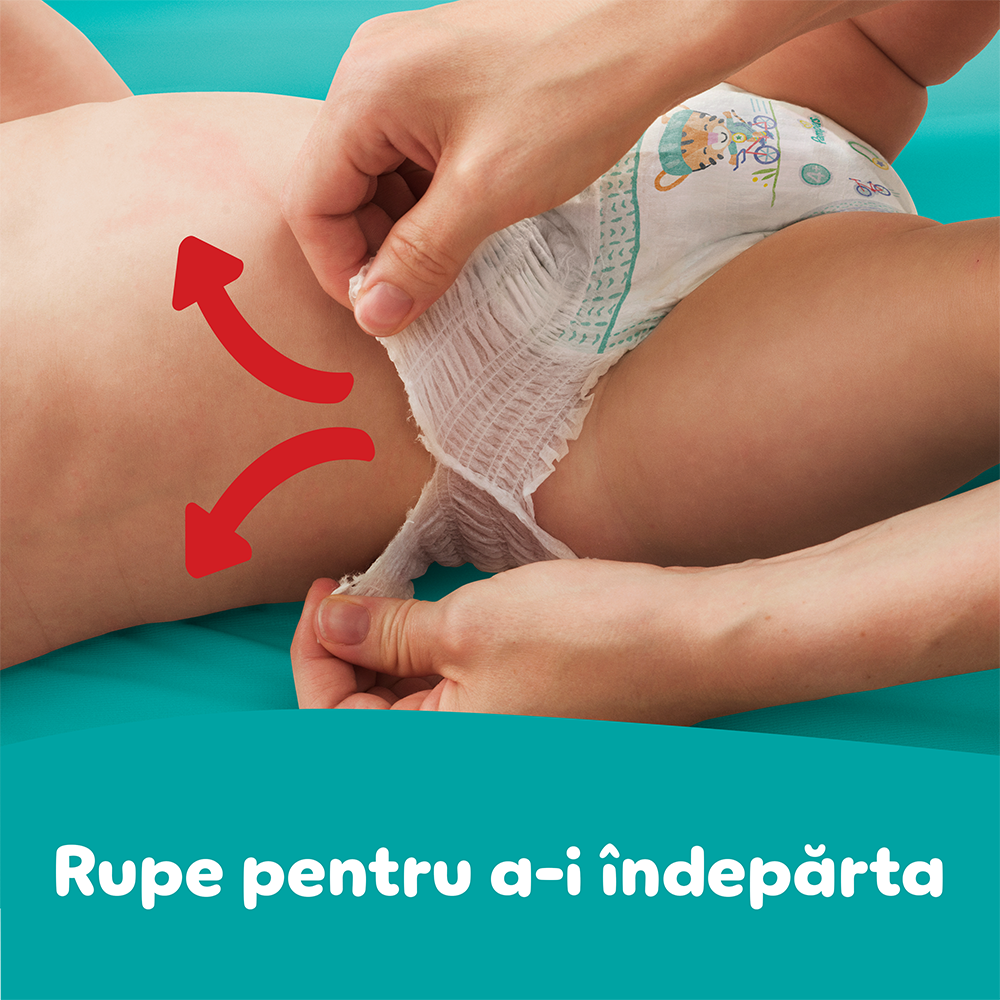 Scutece chilotel PAMPERS Active Baby Pants nr 6, Unisex, 13-19 kg, 84 buc