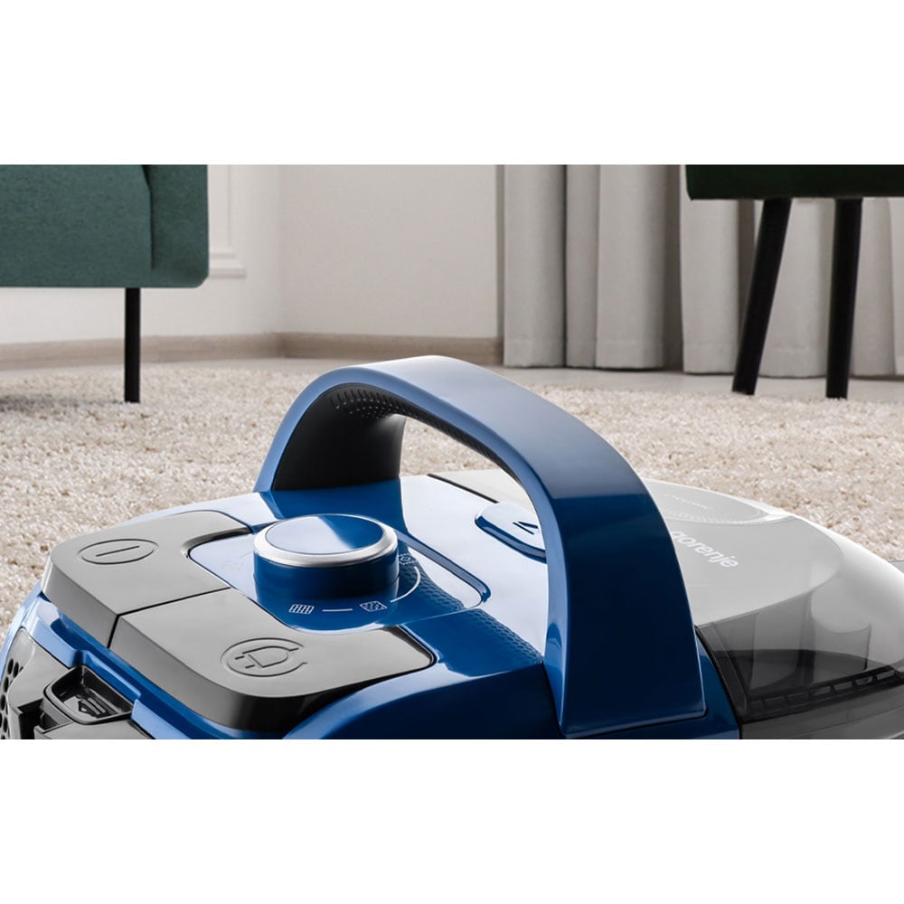 Aspirator fara sac GORENJE VCE01G2ACBL, 2.2l, 800W, 77dB, albastru