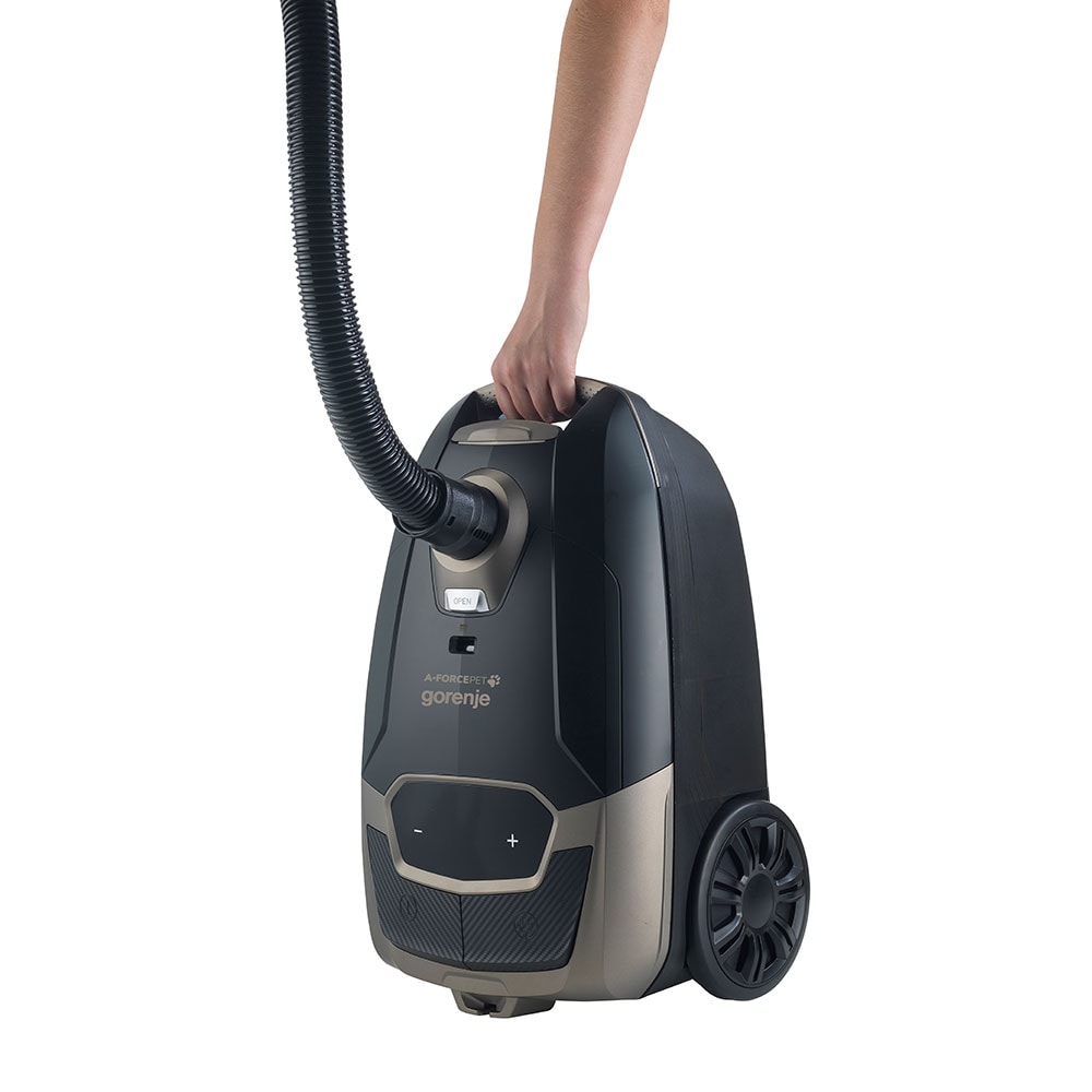 Aspirator cu sac GORENJE VCE48AFBKGO, 4l, 890W, 75dB, negru