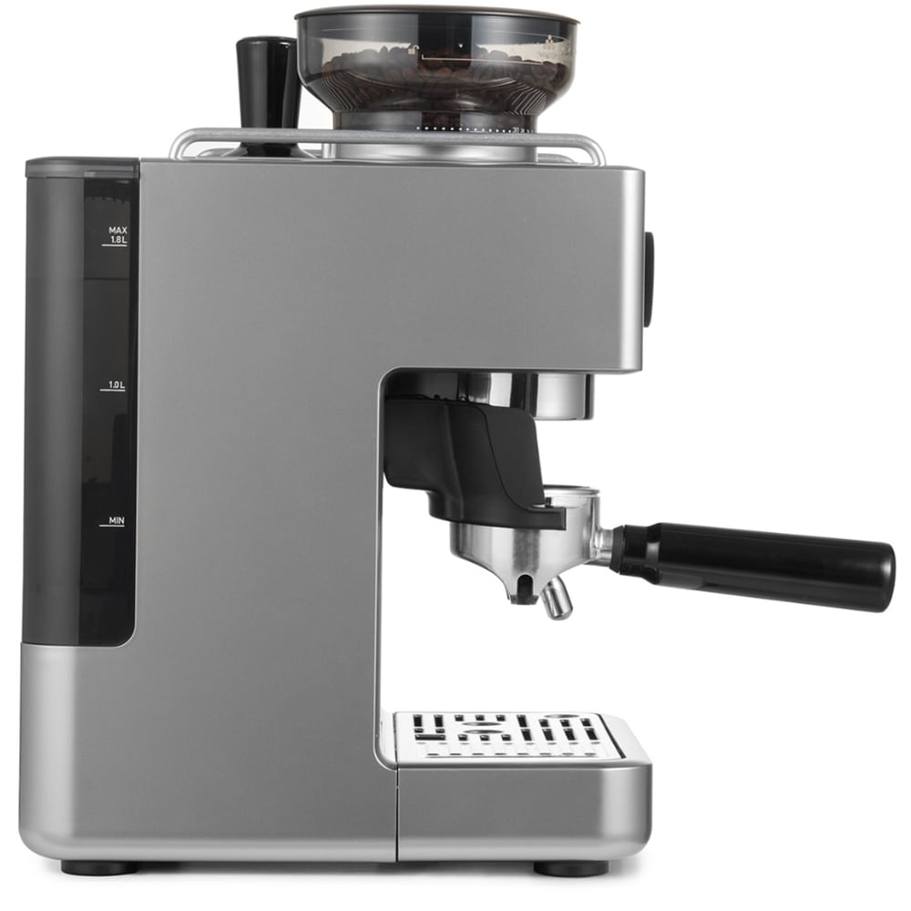 Espressor manual BREVILLE Barista Classic VCF186X-01, 1.8l, 1550W, 15 bar, argintiu-negru