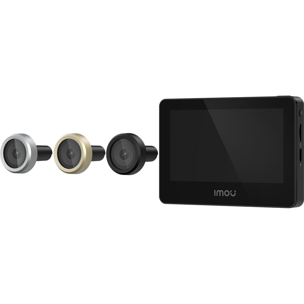 Vizor inteligent IMOU 5M0S, 4", Wi-Fi, 5MP, Wi-Fi 6, 2.4/5Ghz, negru